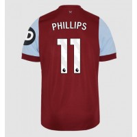 Billiga West Ham United Kalvin Phillips #11 Hemma fotbollskläder 2023-24 Kortärmad